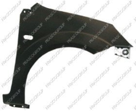 PRASCO FD3403013 Kotflügel mit Blinkerloch Kompatibel mit FORD Fiesta Mk5 Schrägheck JH1, JD1, JH3, JD3 Fiesta Mk5 Kastenwagen