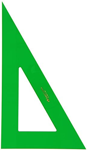 Faber Castell 734258 - Winkelmaß für technisches Zeichnen, 32cm, ohne Skala, grün