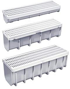 UTILFER, Canaletta Di Scolo In PP Con Griglia, 20x50x16