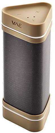 Hercules WAE Outdoor 04Plus pack 5 W Altavoz portátil estéreo Marrón - Altavoces portátiles (2.0 canales, 5 W, 130 - 20000 Hz, 10 W, Inalámbrico, Altavoz portátil estéreo)