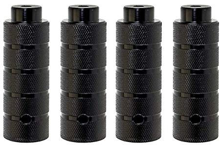 4X BMX Fahrrad Pegs 38x110 mm Fussraster 10mm Achsverlängerung