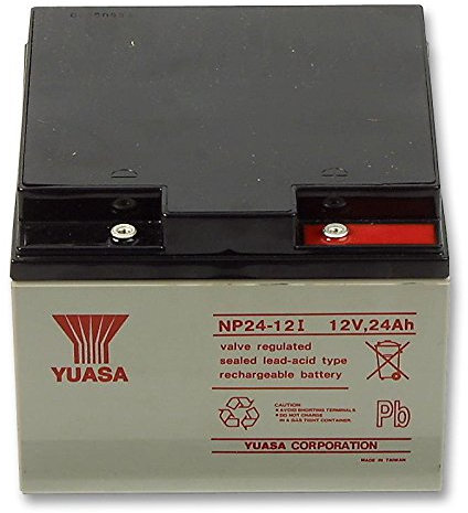 Batteries - Rechargeable - BATTERY 12V 24AH - NP24-12I