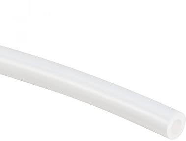 Sourcingmap Silicone Tube 4mm ID X 8mm OD 3.3' Flexible Silicone Rubber Tubing Water Air Hose Pipe Translucent for Pump Transfer