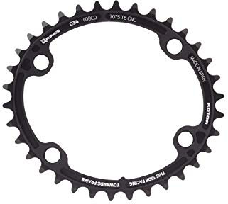 R ROTOR BIKE COMPONENTS Q Rings BCD110x4 Q54T(39) Outer Black