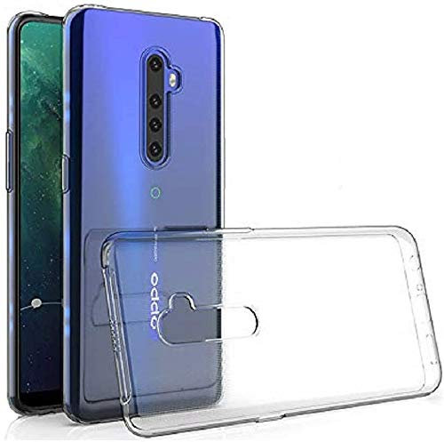 Funda Carcasa Gel Transparente para OPPO Reno 2, Ultra Fina 0,33mm, Silicona TPU de Alta Resistencia y Flexibilidad (Pack 3X)