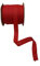 Fashion-Sonderposten (ab 0,85€/M) Schrägband Falzband Einfassband gefalzt in rot, 100% Baumwolle; Breite: 18mm; Länge: 5m