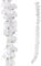 Deco Woerner Orchideen Girlande 175 cm Orchideenranke Kunstpflanze Kunstblumengirlande weiß