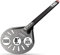 TKC Ooni Pizzaschaufel, perforiert, 20,3 cm, professioneller Pizzaschieber aus Aluminium, langer Griff, Metall-Pizzaschaufel für drinnen und draußen, leichter Antihaft-Pizzawender – Ooni