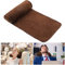 Weysat Nackenkissen für Liege, Kopfkissen, verstellbares Plüschkissen, Nackenrolle, rutschfest, Fleece, Couch, Nackenkopfstützkissen für Reisen, Zuhause, Liege, Sofa, Sessel (braun)
