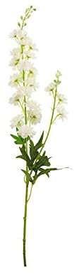 FloristryWarehouse Kunstseide, lang, Rittersporn, 86 cm hoch, Weiß