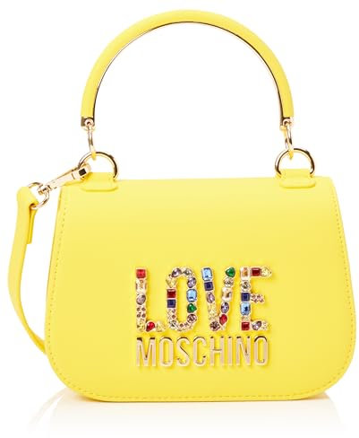 Love Moschino Damen Handtasche, gelb Handtasche, gelb