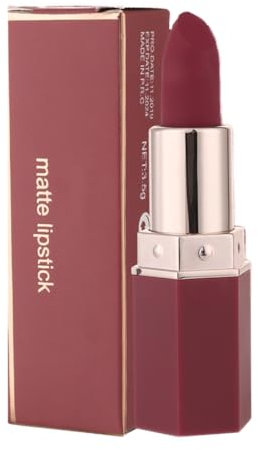 Matte Feuchtigkeit Lippenstift, Matte Lipstick Long Lang Anhaltender, Nicht Verblassender Lipgloss Mit Samtiger Textur, Hochpigmentierter Rosa Lippenstift, Feuchtigkeitslippenstift (05#)