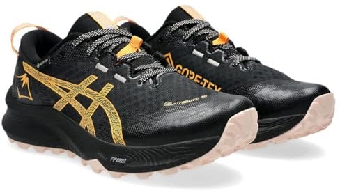 Asics 1012B607 - Gel-Trabuco 12 GTX 3 Black/Stadium Orang Gr. 9,5