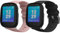 kwmobile Armband S kompatibel mit Xplora X6 Play - 2X Fitnesstracker Sportarmband aus TPU und Silikon