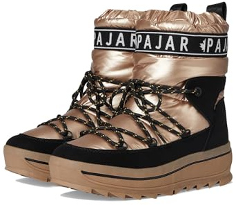 PAJAR Womens Galaxy Pull On Waterproof Snow Boot - Rose Gold - 5 UK