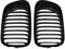 Watlsuz Auto Niere Gitter Vorne 51138208685 51138208686 f¨¹r 3-Series E46 Coupe 1999 2000 2001 2002 2003 -Facelift