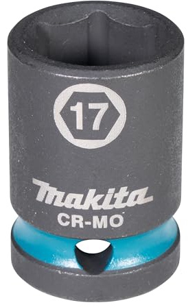 Makita E-16134 Douille à choc 1/2 SW17 courte Impact Black