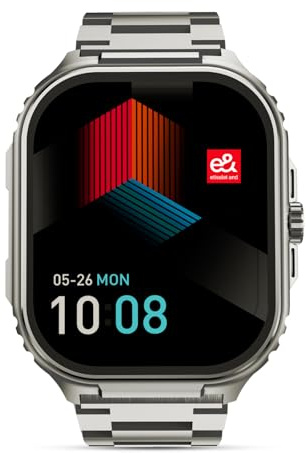 HiFuture Ultra3PRO SmartWatch da Uomo, Argento