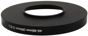 for 95-mm-Mattebox oder 86-mm-Objektivfilter. Mattebox-Adapterfilter-Step-Up-Ring 46/49/52/55/58/62/67/72/77/82 mm-86 mm (95 mm Außendurchmesser)(62mm)