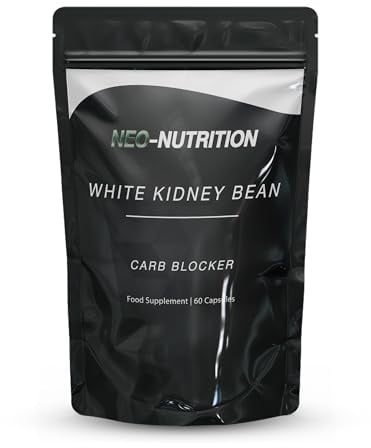 Neo White Kidney Bean Extract 5000mg x 60 Caps - Weight Loss Carb Blocker Diet Fat Absorber High Strength Carbohydrate Control Supplement