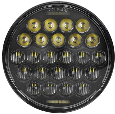 AVXGSONI motorrad scheinwerfer led 5D 5-3/4 Runde Scheinwerfer Fit Für Harley Dyna Sportster 1200 883 Zubehör LED DRL H4 Moto