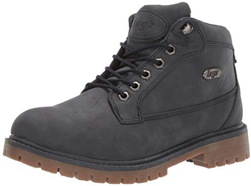 Lugz Women's Mantle Mid Classic Chukka Boot, Navy/Gum, 8 US