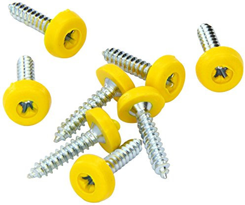 Connect 31547 Number Plate Screw Yellow No 10 x 1 100pc