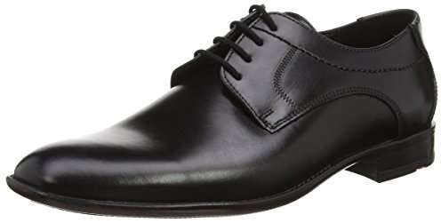 LLOYD Herren Garvin Derby, Schwarz (Schwarz 0), 43 EU