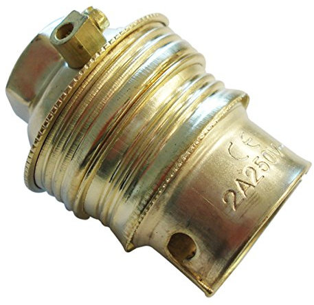 Douille laiton B22 double bague