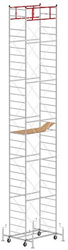 Trabattello altezza di lavoro 10.35 m in acciaio serie M5 LUX made in italy I SCEDIL