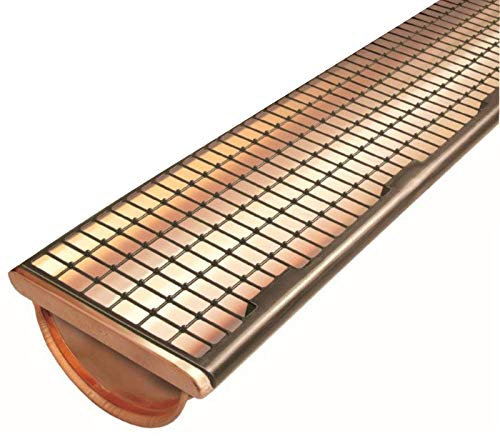 Darifix grau braun Dachrinnenschutz (5 m, braun)