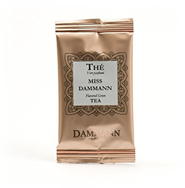 Dammann Miss Dammann - Tè verde e zenzero con profumi fruttati e acidi di limone e frutto della passione, 24 filtri, Dammann Frères