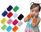MoonyLI 12 Stück Sport Armbänder Handgelenk Schweißbänder Kinder Schweißbänder Bunte Sport Armbänder Baumwolle SWE Elastic Terry Stoff Armbänder (Frauen Männer Kind) 6 Farben