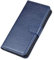 HAOTIAN Hülle für LG Velvet 5G, Premium Leder Flip Schutzhülle Magnetic Snap mit [Kartenfächer] [Ständer Funktion] Brieftasche Handyhülle, LG Velvet 5G Stoßfest Hülle, Blau