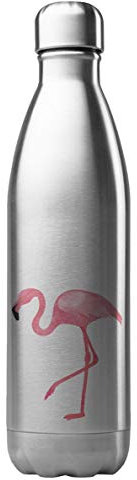 Bouteille Gourde Isotherme Acier INOX 500 ML imprimé Illustration Flamant Rose ref G2170
