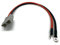 eXODA Batterie Stecker 50A 10 mm Kabel 50 cm Rot und Schwarz mit Kabelschuh M6 versilberte Kupferkontakte Edelstahlgehäuse 600V langlebig für Fahrzeug und Industrie