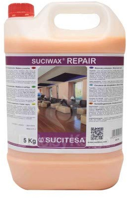 Sucitesa Emulsion de récupération Bois liège SUCIWAX Repair® - Bidon de 5L