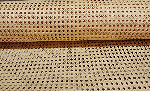 fitalia Papiergewebe, honigfarbig, Wiener Geflecht, Wabengeflecht Breite 60 cm, beizbar und lackierbar;