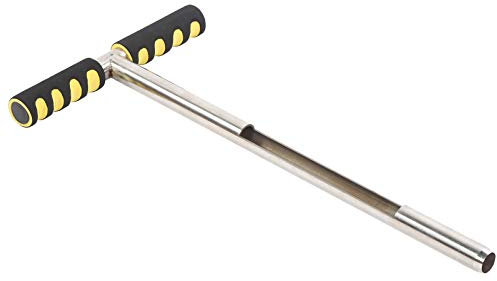 Dioche Bodenprobe-Sonde aus Edelstahl Probenahmegerät aus rostfreiem Stahl Garten Golffeld Ausrüstung warten 25,5 x 51 cm