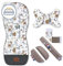 Atmungsaktive Sitzauflage Kinderwagen, Sitzauflage Buggy Sommer - Kinderwagen Zubehör - Universal - Kinderwagen Einlage mit Anti-Schock-Kissen, buggy einlage sommer – Bambi Dream