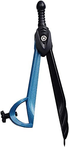 6 inch Spring Wing Divider Scriber with Pencil Holder All Metal Leather Work Woodworking Compass Tool