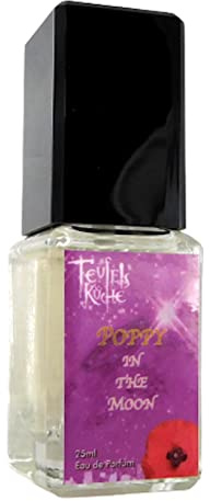 Original Teufelsküche Poppy in the Moon, Frecher Vintage-Duft für selbstbewusste Frauen, Eau de Parfum Vaporisateur/Spray, 25 ml Glasflakon, orientalisch