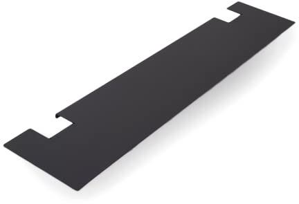 Pedestal Plate Shelf Support de barre de son | Compartiment de rangement pratique pour ranger barre de son, les magazines, fleurs | Convient au support TV Pedestal Bendy Tall et Straight Rollin (noir)