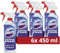 Domestos Power Foam Arctic Fresh Toilet & Bathroom Cleaner Spray sprays upside down & eliminates 99.99% of germs for cleaning inside the toilet & around bathroom 6x 450 ml