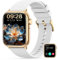 Nemheng Smartwatch, 1,85 Zoll Touchscreen Smartwatch Herren mit Telefonfunktion, IP67 Wasserdicht Fitness Tracker mit Blutdruck Blutsauerstoff Schrittzähler 100 Sportmodi Sportuhr für Android iOS