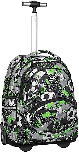 Coolpack F035674, Schulrucksack mit Rollen STARR LET`S GOL, Multicolor