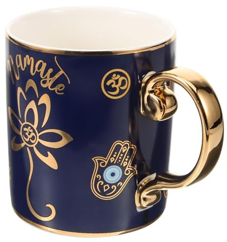 STOBAZA Große Tasse Evil Eye Kaffeetasse Türkisch Griechisch Arabisch Latte-tasse Porzellan Espressotasse Teeservice Für Cappuccino Milch Mokka Müsli Wasser Kaffeehäferl