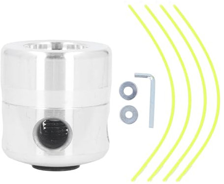 Yuecoom Cabezal De Corte, Cabezal Desbrozadora Universal, Cabezal Universal para Devorador De Malas Hierbas para Accesorios para La Mayoría De Cortacésped