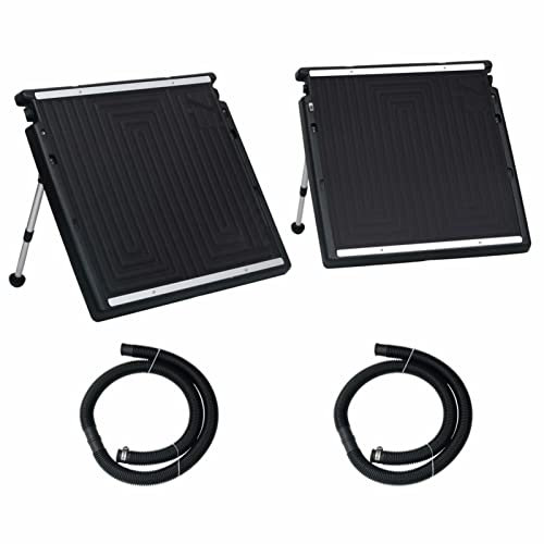 Rantry Doppeltes Solarpanel für Pool, 150 x 75 cm, Dekoration für Möbel für den Innen- und Außenbereich, für Strand, Outdoor, Pool, Garten