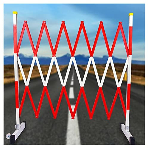 MZBDYYF Sicherheitszaun, isolierter Teleskopzaun, bewegliches Klappgeländer für den BAU, Straßenisolationszaun, für Krankenhäuser, Depots, Garagen